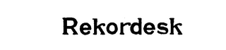 REKORDESK logo
