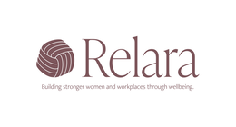 RELARA, BUILDING STRONGER WOMEN AND WORKPLACES THROUGH WELLBEING. logo