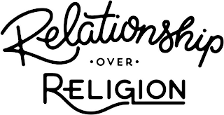 RELATIONSHIP · OVER · RELIGION logo
