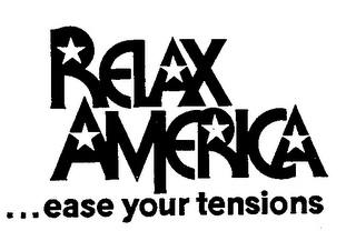 RELAX AMERICA EASE YOUR TENSIONS logo