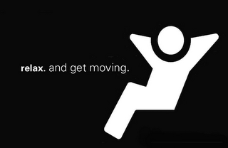 RELAX. AND GET MOVING. logo
