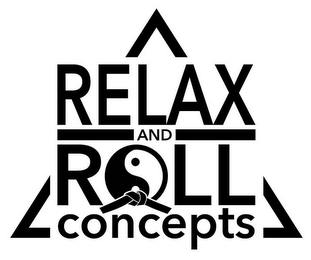 RELAX AND ROLL CONCEPTS logo