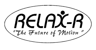 RELAX-R "THE FUTURE OF MOTION" logo