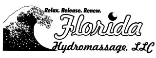 RELAX. RELEASE. RENEW. logo
