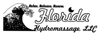 RELAX. RELEASE. RENEW. logo