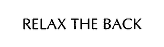 RELAX THE BACK logo