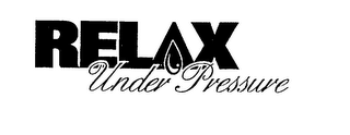 RELAX UNDER PRESSURE logo
