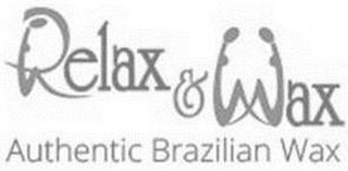 RELAX & WAX AUTHENTIC BRAZILIAN WAX logo