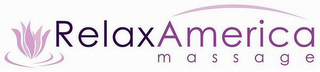 RELAXAMERICA MASSAGE logo