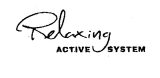 RELAXING ACTIVE SYSTEM logo