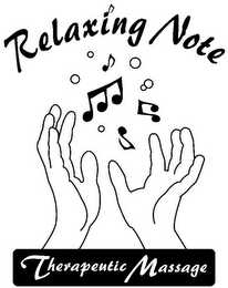 RELAXING NOTE THERAPEUTIC MASSAGE logo