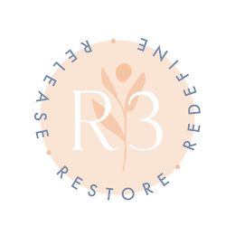 RELEASE· RESTORE· REDEFINE· R3 logo