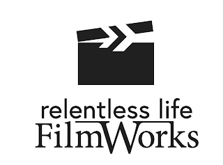 RELENTLESS LIFE FILMWORKS logo