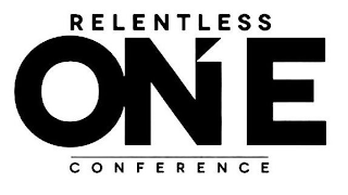 RELENTLESS ONE CONFERENCE logo
