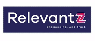 RELEVANTZ ENGINEERING. AND TRUST. logo