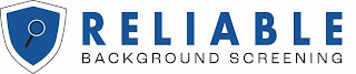 RELIABLE BACKGROUND SCREENING logo