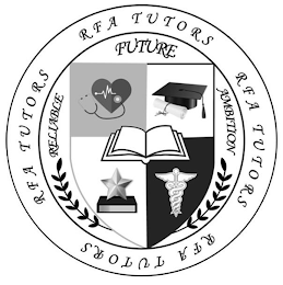 RELIABLE FUTURE AMBITION RFA TUTORS RFA TUTORS RFA TUTORS RFA TUTORS logo
