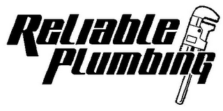 RELIABLE PLUMBING logo