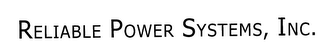 RELIABLE POWER SYSTEMS, INC. logo