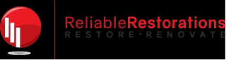 RELIABLERESTORATIONS RESTORE. RENOVATE. logo