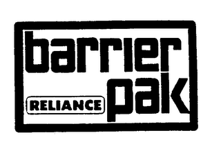 RELIANCE BARRIER-PAK logo
