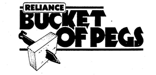 RELIANCE BUCKET OF PEGS logo