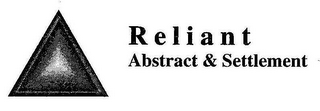 RELIANT ABSTRACT & SETTLEMENT logo