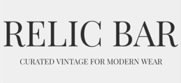 RELIC BAR CURATED VINTAGE FOR MODERN WEAR logo