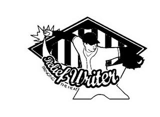 RELIEF WRITER BRINGING THE HEAT logo