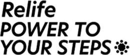 RELIFE POWER TO YOUR STEPS logo