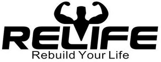 RELIFE REBUILD YOUR LIFE logo