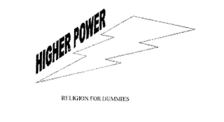 RELIGION FOR DUMMIES HIGHER POWER logo