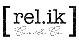 [ REL.IK ] CANDLE CO. logo