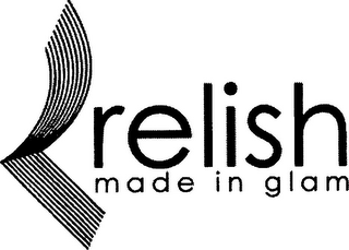 RELISH MADE IN GLAM logo