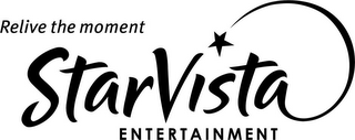 RELIVE THE MOMENT STARVISTA ENTERTAINMENT logo