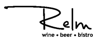 RELM WINE · BEER · BISTRO logo