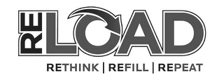 RELOAD RETHINK | REFILL | REPEAT logo