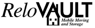 RELOVAULT MOBILE MOVING AND STORAGE logo
