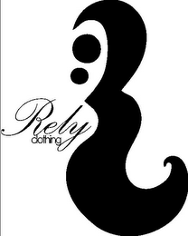 RELY CLOTHING R logo