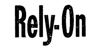 RELY-ON logo