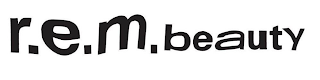 R.E.M. BEAUTY logo