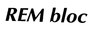 REM BLOC logo