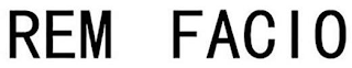 REM FACIO logo