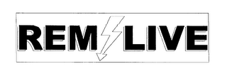 REM LIVE logo