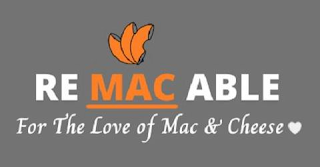 REMACABLE, FOR THE LOVE OF MAC & CHEESE logo