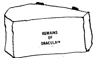 REMAINS OF DRACULA logo