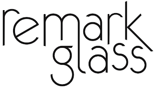 REMARK GLASS logo
