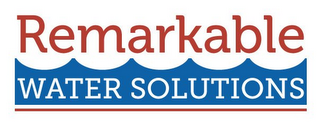 REMARKABLE WATER SOLUTIONS logo