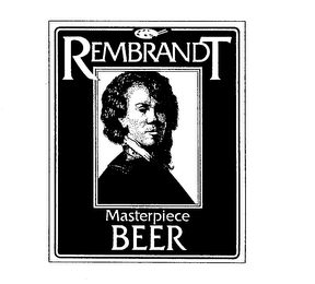 REMBRANDT MASTERPIECE BEER logo