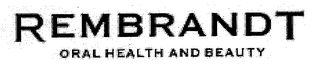 REMBRANDT ORAL HEALTH AND BEAUTY logo